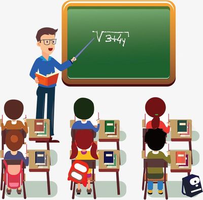 卡通教室講臺(tái)